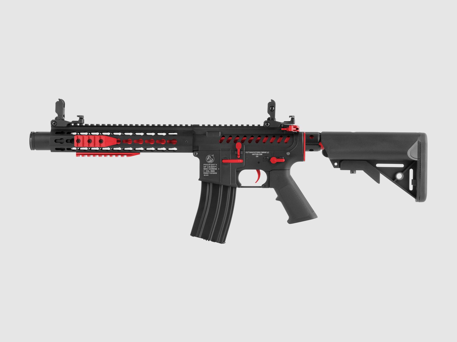 Colt M4 Blast Red Fox 6mm - Airsoft S-AEG