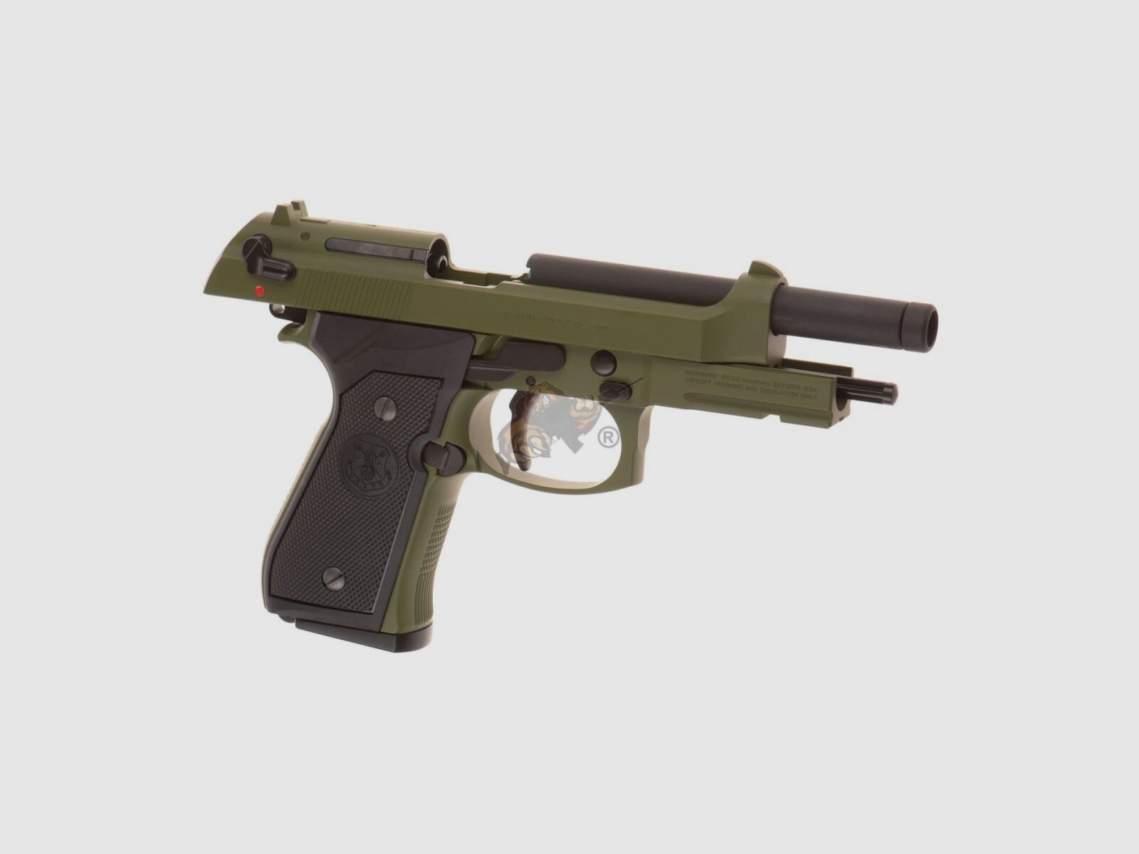 G&G GPM92 GP2 Vollmetall GBB in Hunter Green -F-