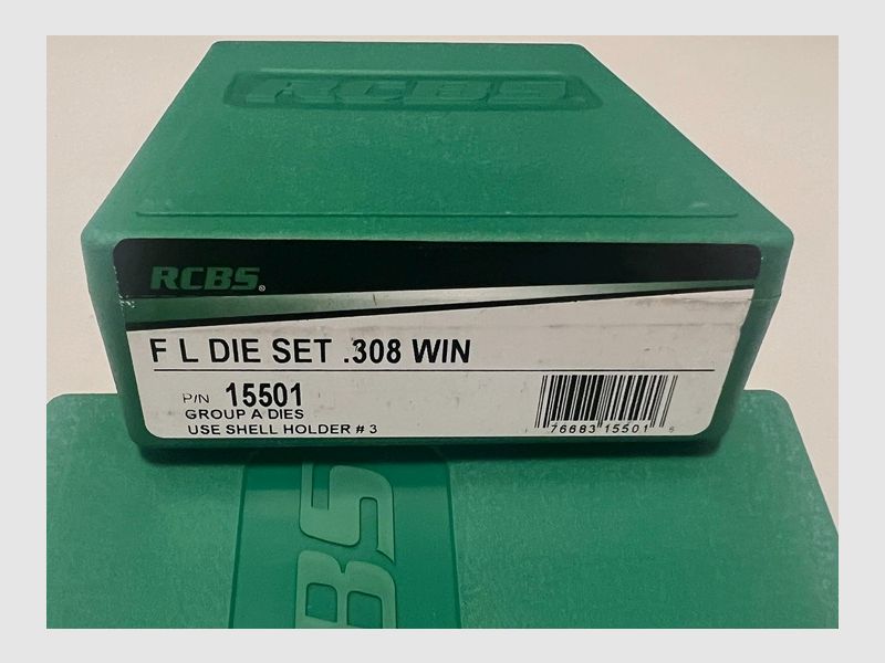 RCBS Vollkalibrier- und Setzmatrize .308 Win #15501 - AR15 Komplettset