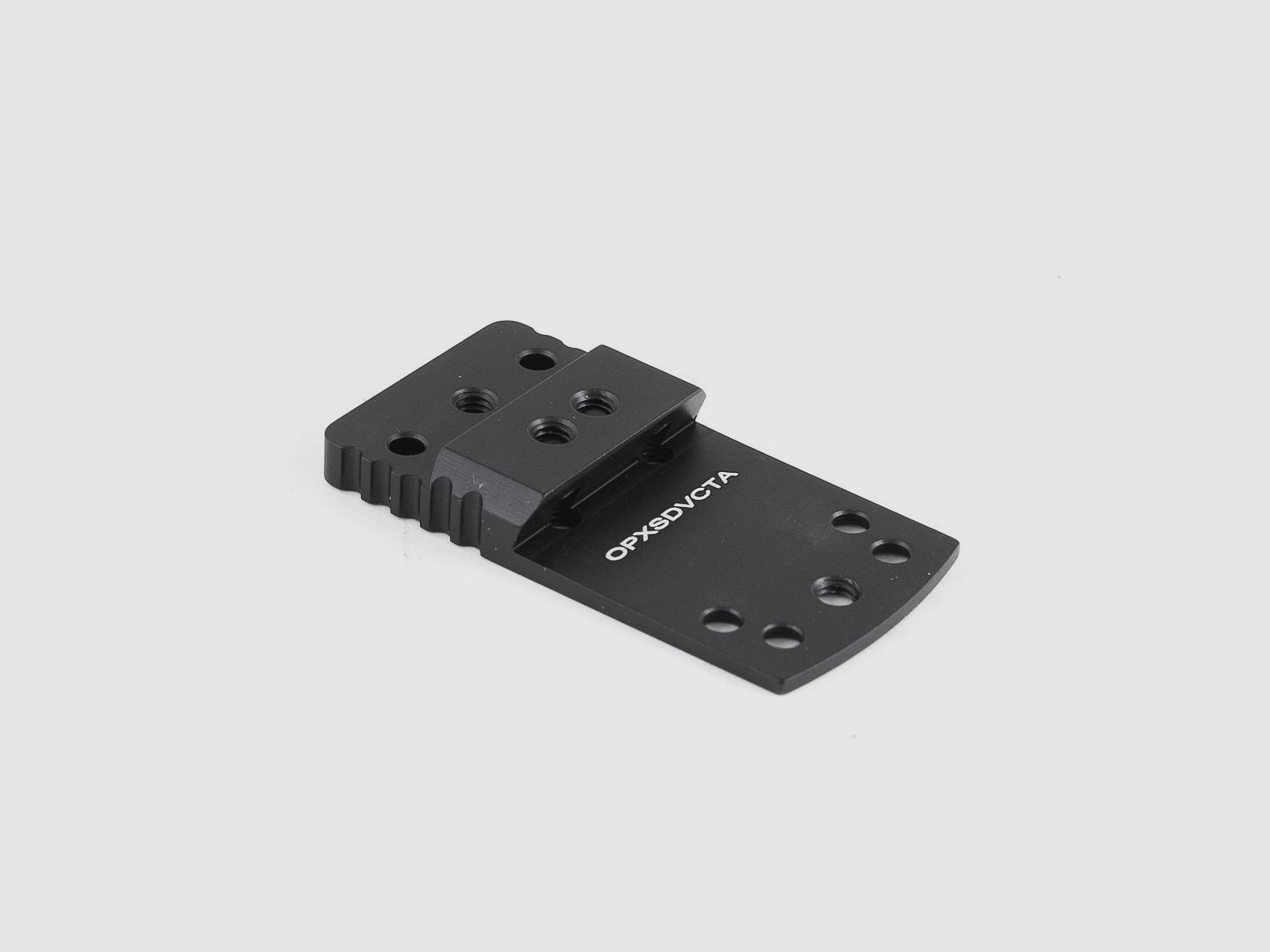 Red Dot Dovetail-grondplaat (Type A) voor STI 2011 DVC Tactical en Nighthawk – TONI SYSTEM / Red dot dovetail basisplaat (type A) voor STI 2011 DVC Tactical en Nighthawk - TONI SYSTEM * ITEM CODE OPXSDVCTA, afbeelding 1 van 5