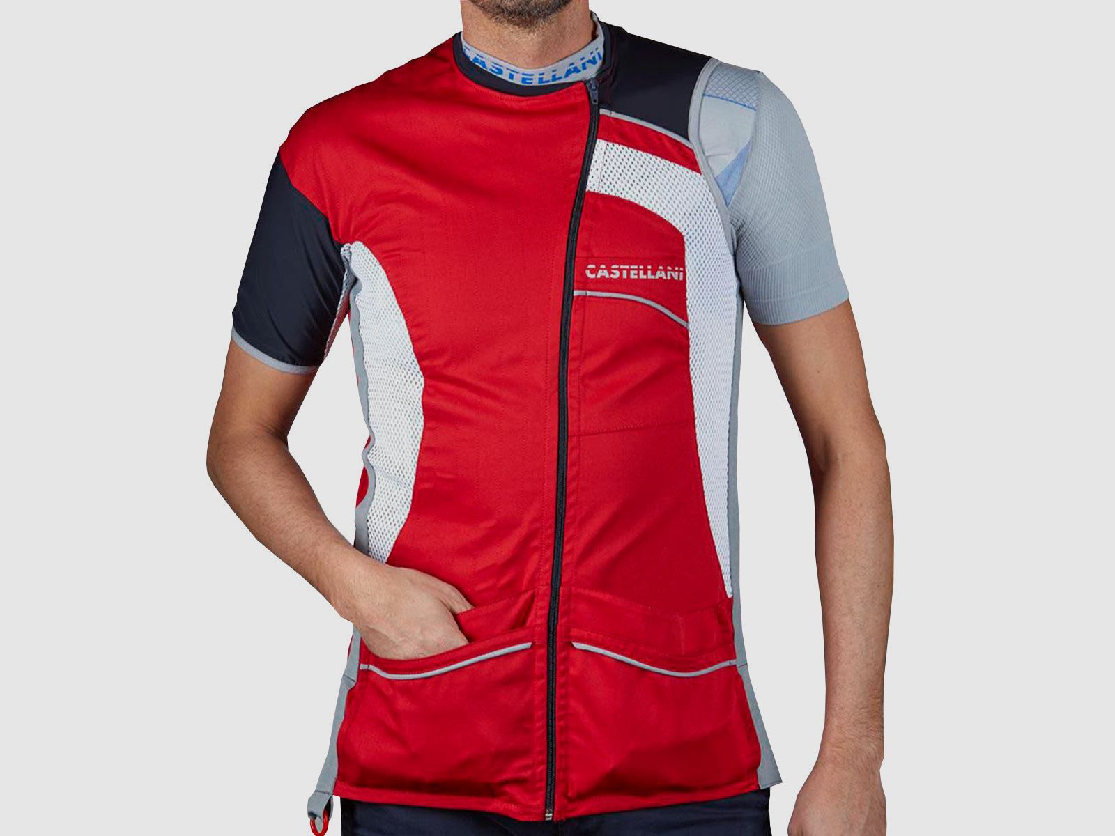 TK Pro Skeet Weste Castellani (Fabric RP), Bild 2 von 6