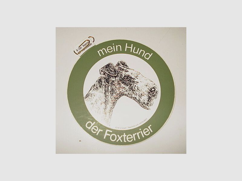 Fritzmann sticker Foxterrier
