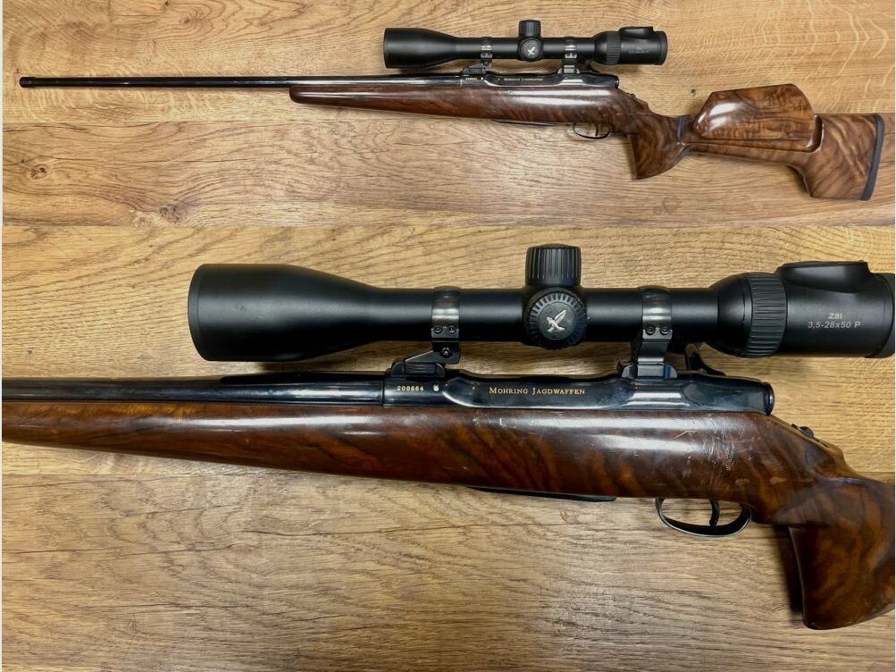 Sauer 80 Custom Umbau mit Swarovski Z8i Sauer 80 Custom mit Swarovski Z8i
