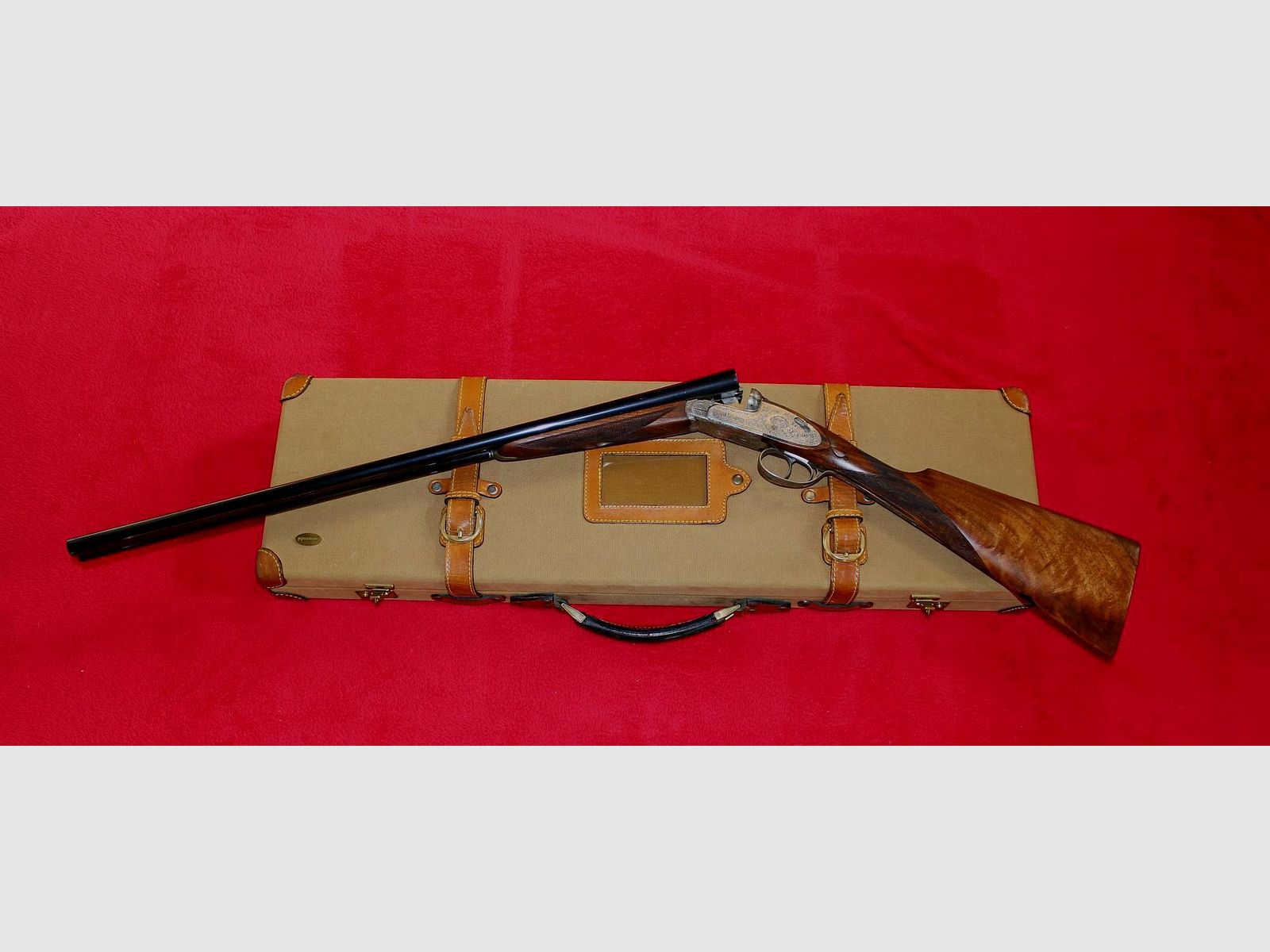 Elegant side-by-side shotgun from the company Grulla, Mod. San Remo