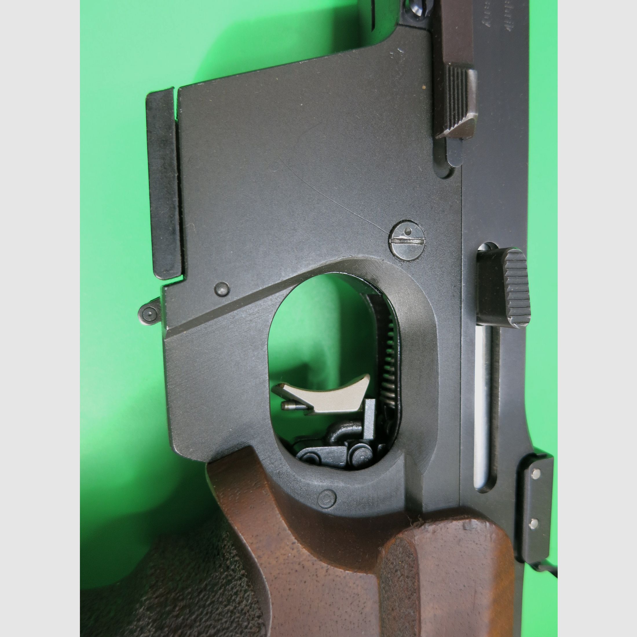 Sport-Pistole Walther GSP Kaliber .22lr, Sport-Griff, weltweit beliebteste Sportpistole, aktuelle Abzugsgruppe      #49