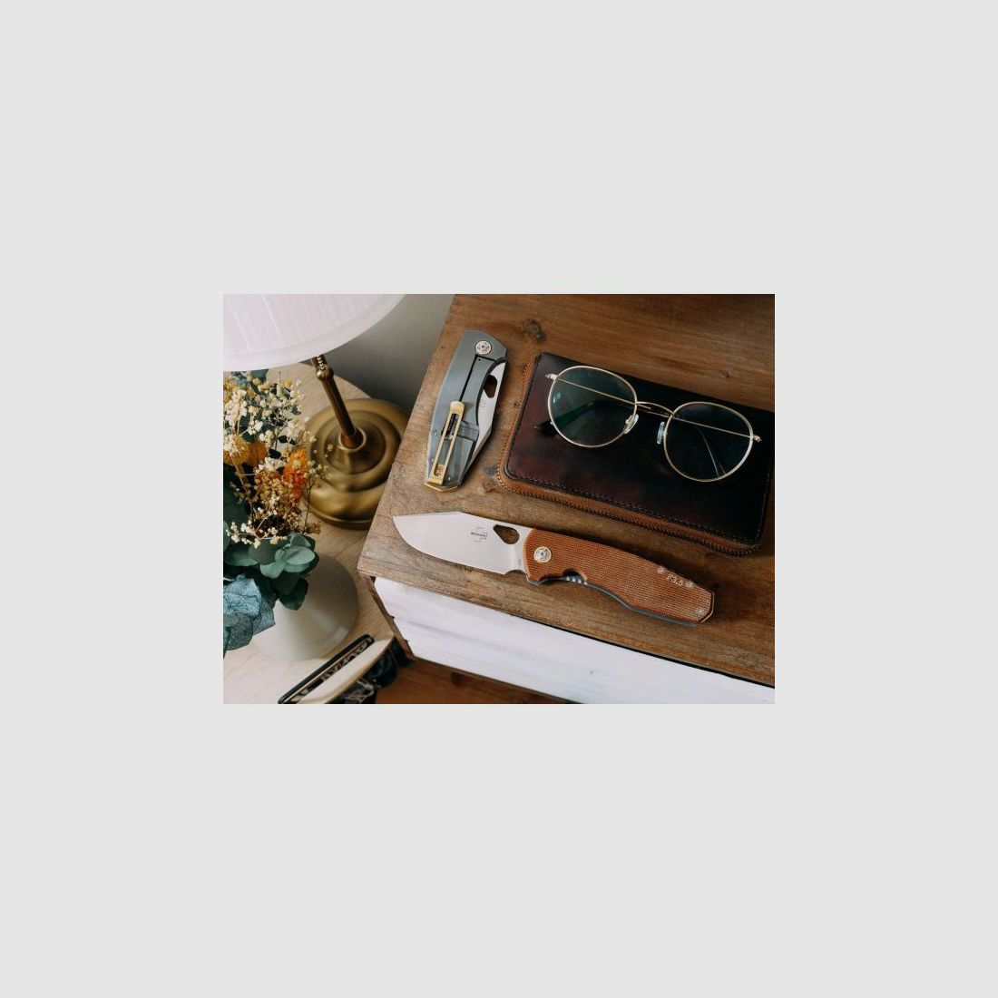 Böker Plus F3.5 Micarta groene zakmes, afbeelding 11 van 12