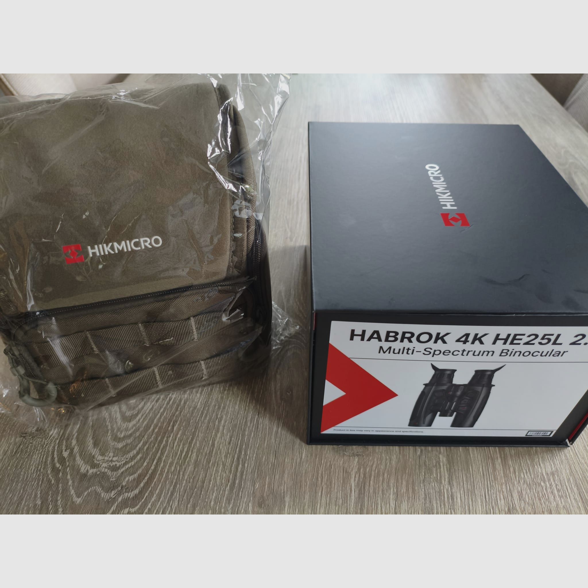 Hikmicro Habrok 4K HE25L 2.0 visor térmica, imagen 3 de 8