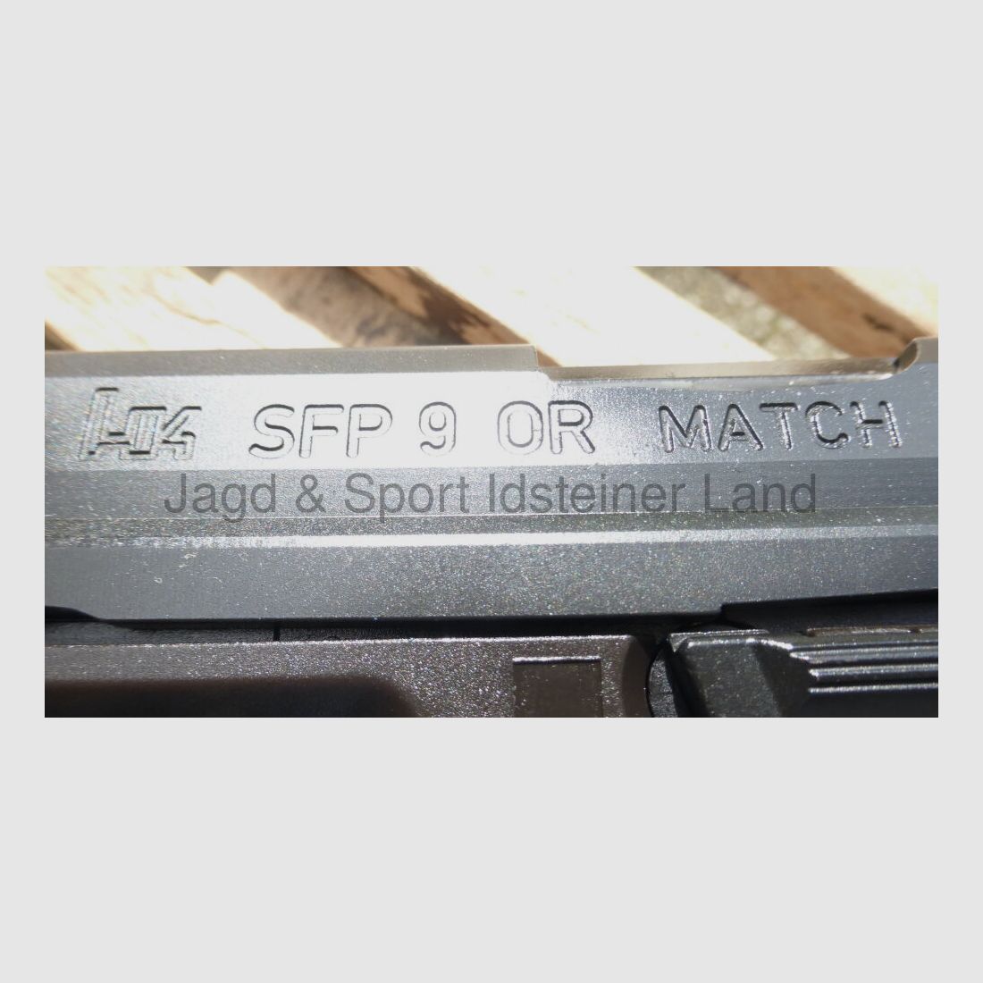 Heckler & Koch SFP9 Match OR (Pushbutton Magazinauslösung)