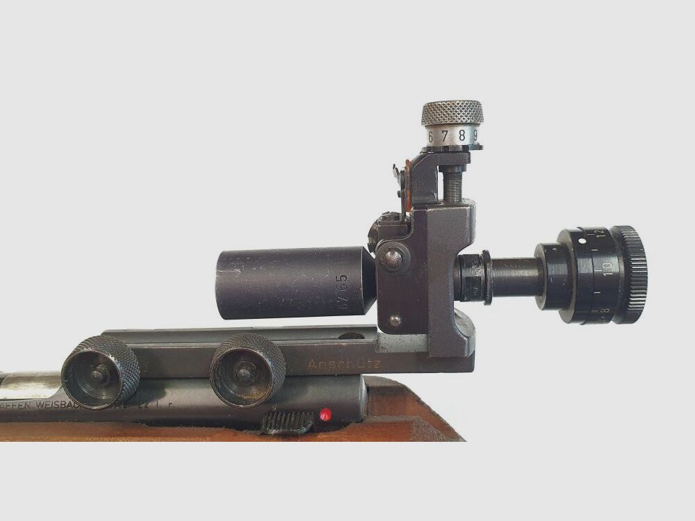 Rhöner Sportwaffen GmbH Karabin jednostrzałowy Rhöner Mod. 69 Match - .22lr - w tym diopter i tunel celowniczy, zdjęcie 8 z 10