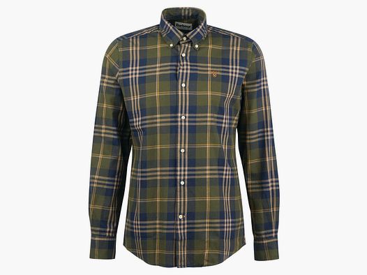 Chemise ajustée BARBOUR Edgar Olive