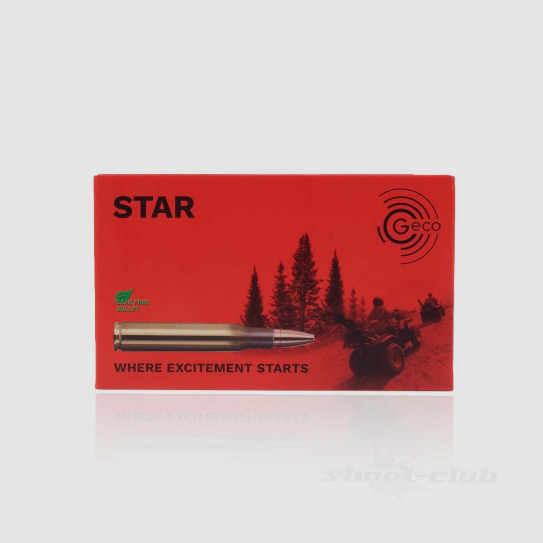 Geco Star 140grs 20pcs 7x64