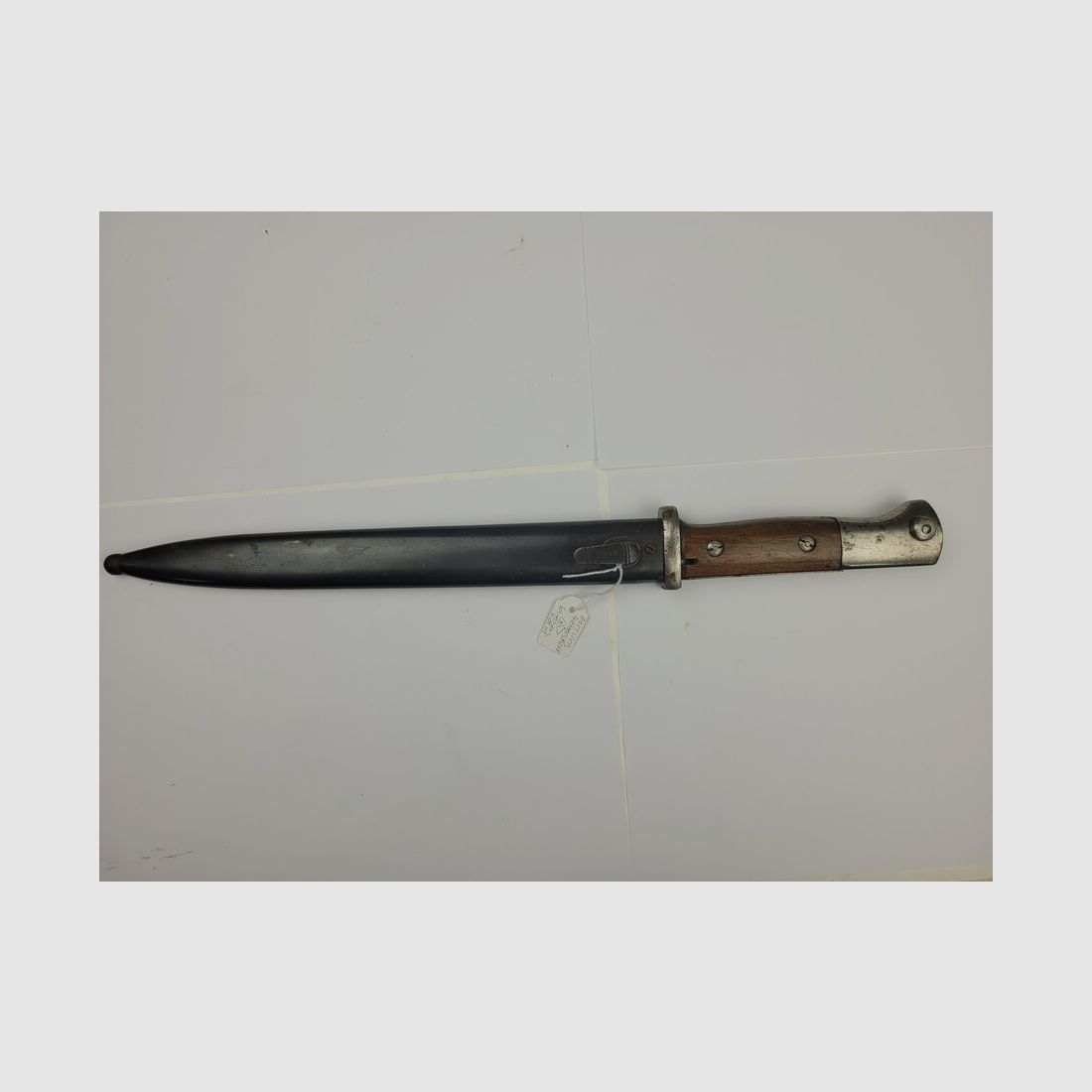 Rare Baïonnette 84/98 2° type – Scie meulée – Gottlieb Hammesfahr- Solingen- Foche – Excellent état, image 3 sur 13
