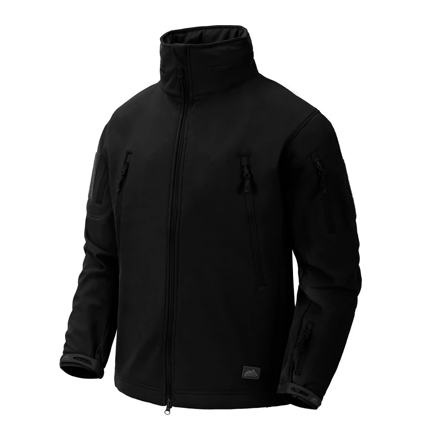 Kurtka GUNFIGHTER Shark Skin Windblocker Helikon czarna, wyprzedaż