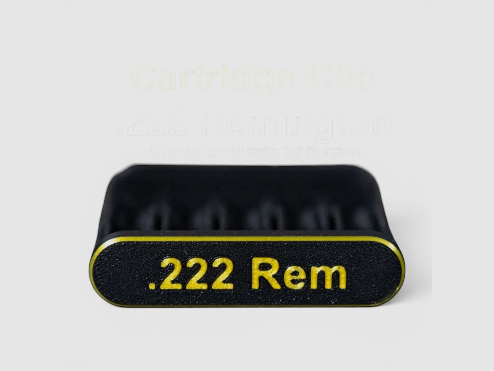 Filamelt - Premium cartridge clip .222 Remington