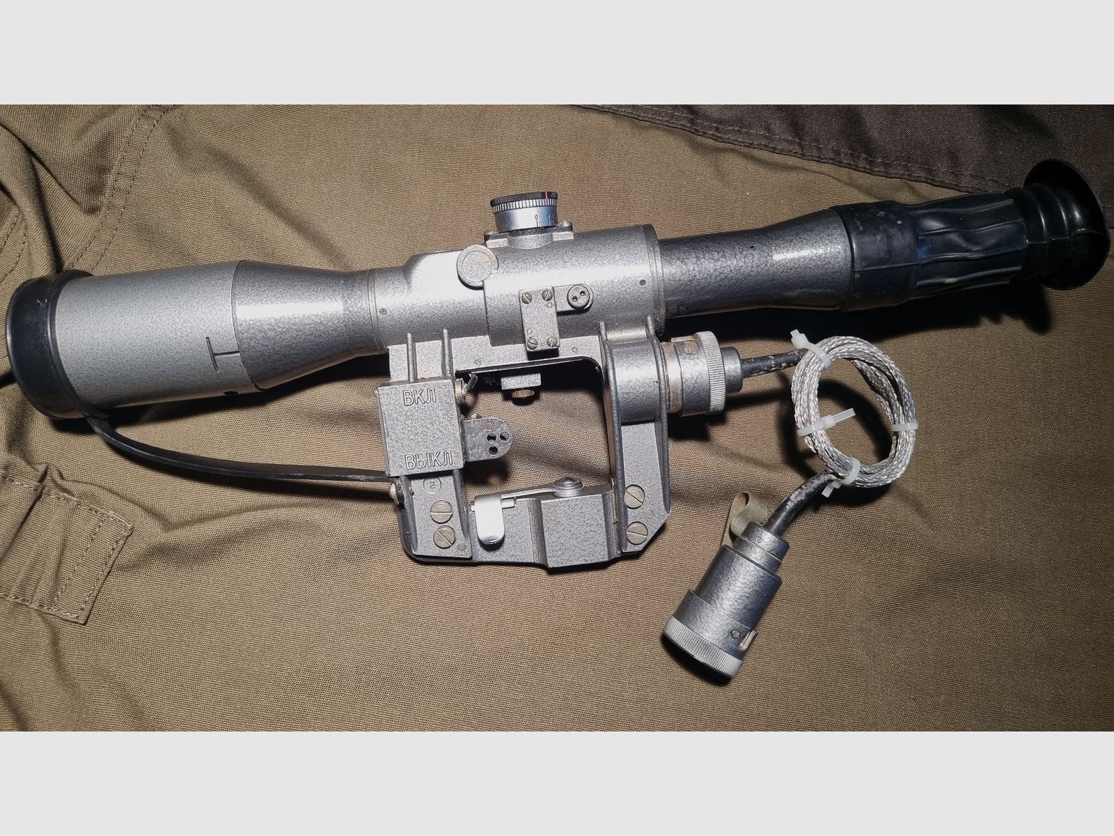 Visor Belaruso BelOMO POSP 6x42 para SVD Dragunov PSO-1 / Rusia / Unión Soviética / URSS