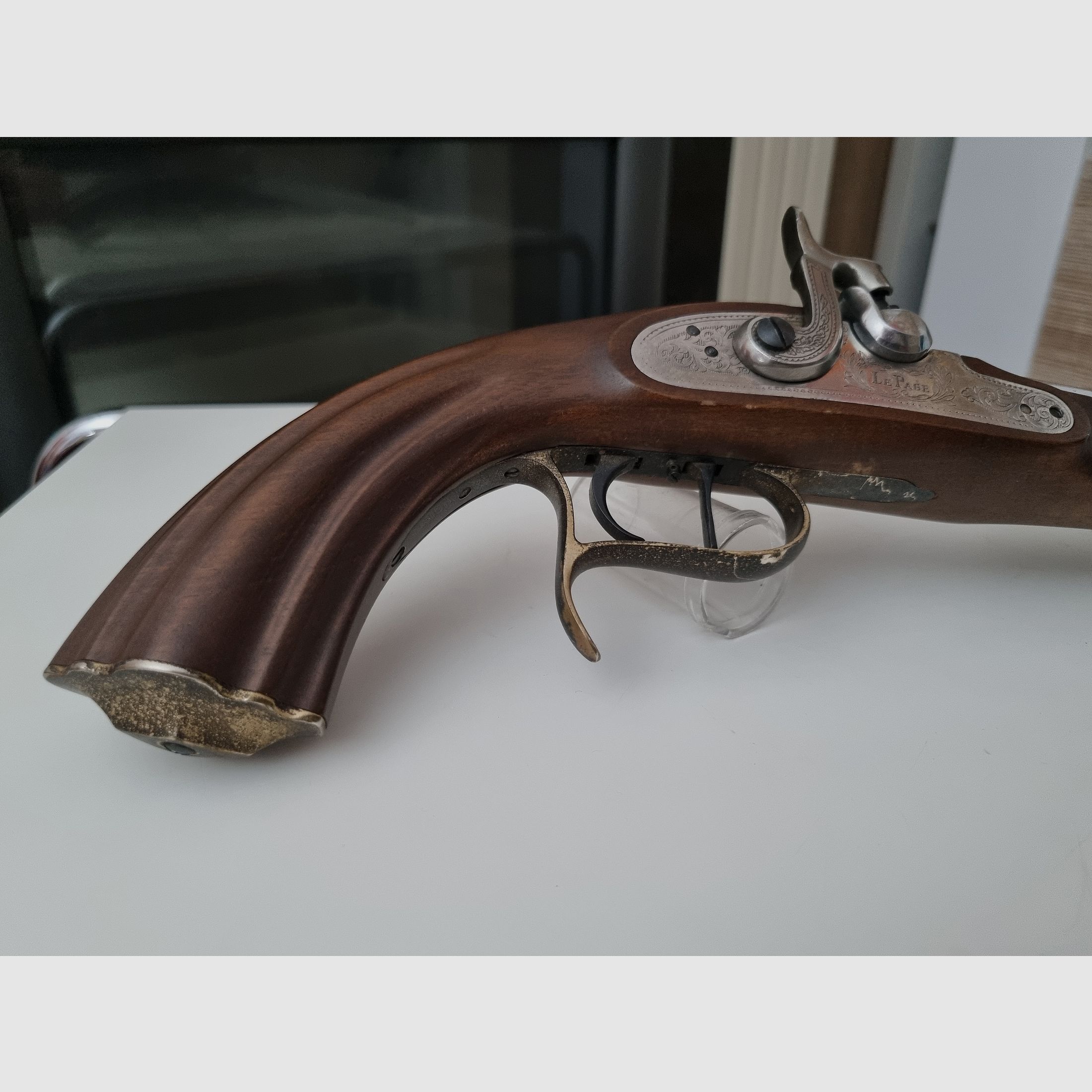 Front-loading pistol Armi Sport, model: Le Page LePage, caliber .45