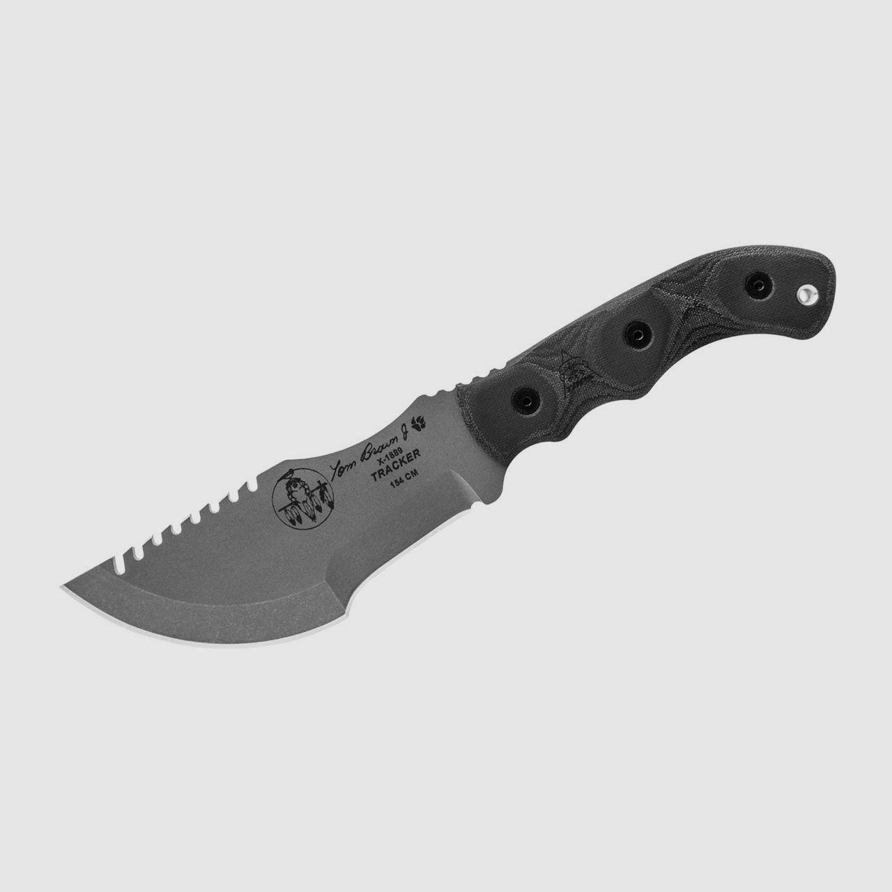 Outdoor Messer Tom Brown Tracker 3 Survival Tool S?ge-Rcken