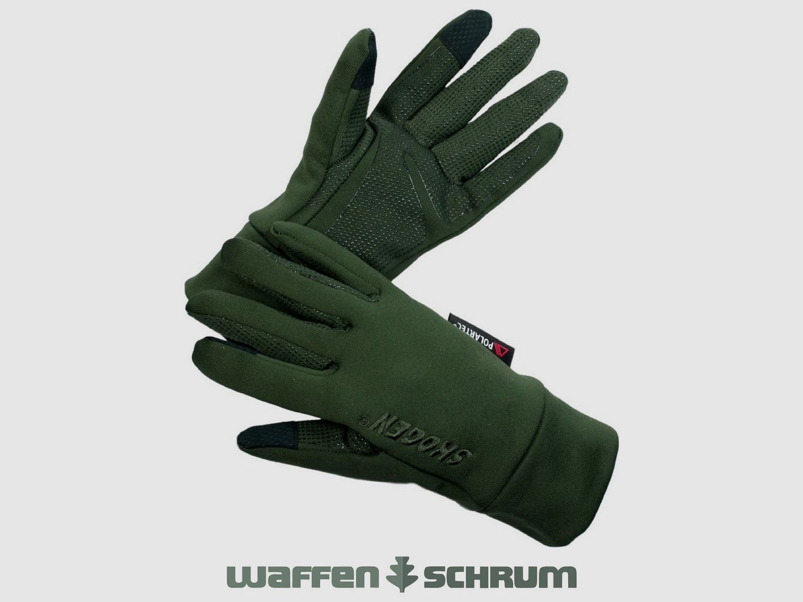 Skogen Handschuh Polartec Dunkel-Olive