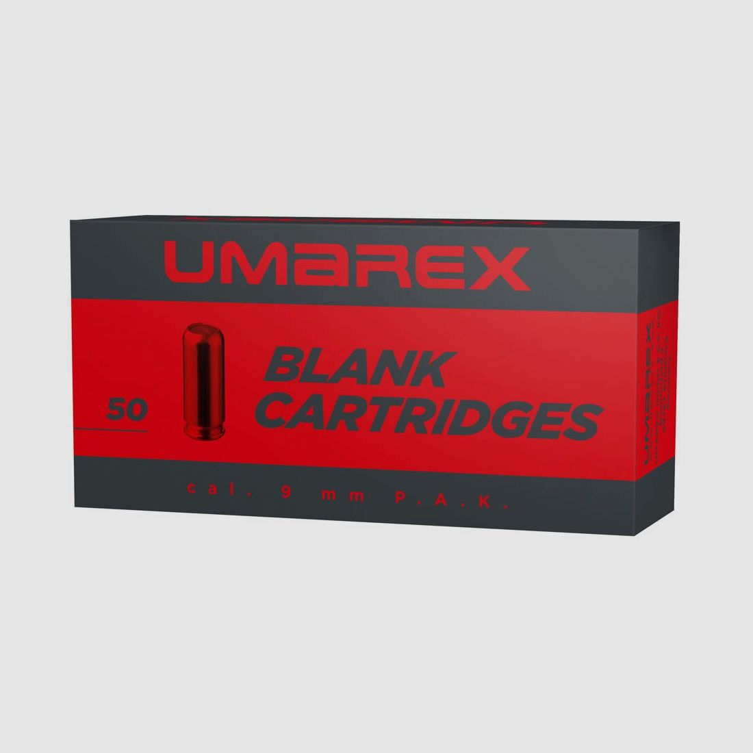 Umarex 9 mm P.A.K. Platzpatronen - 50 Stk.
