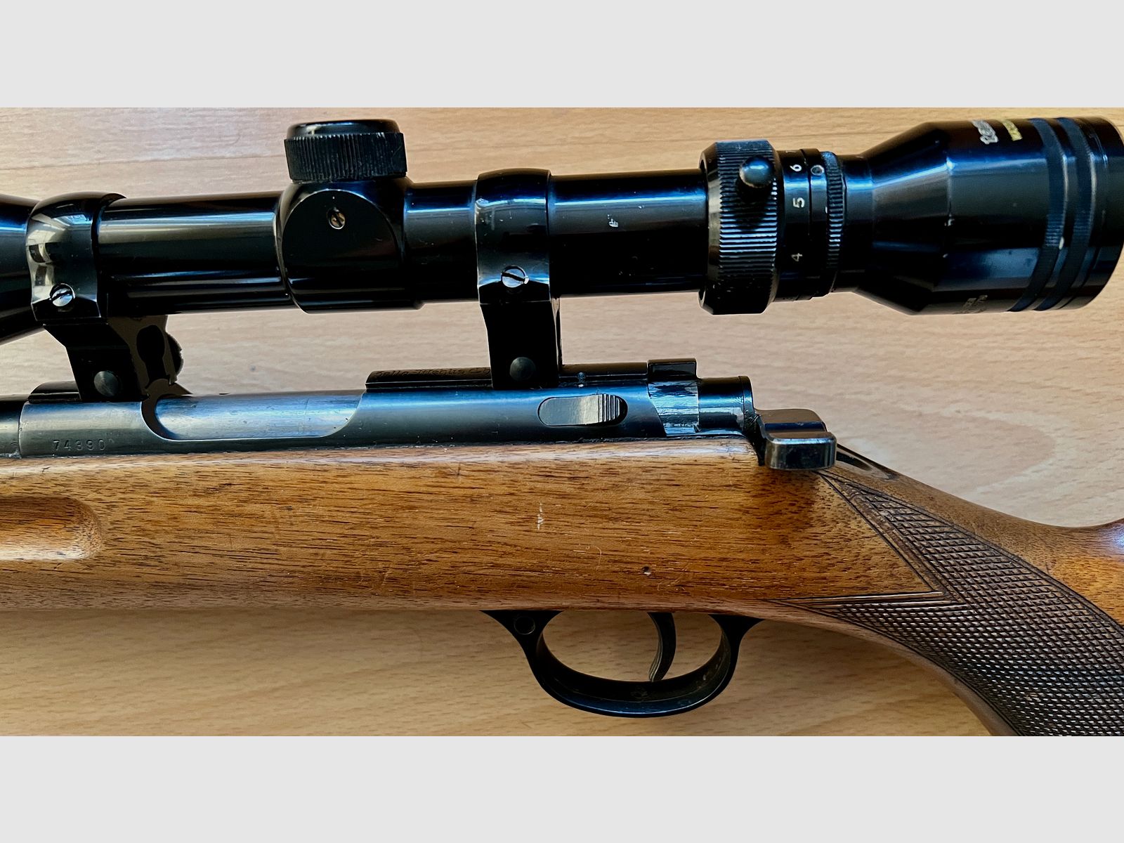 Walther Zella Mehlis .22lr Carabina sportiva V, modello sportivo V (5), pezzo da collezione (completa Walther P38, PPk, TPH, WA 2000, fucile da allenamento 98K collezioni)