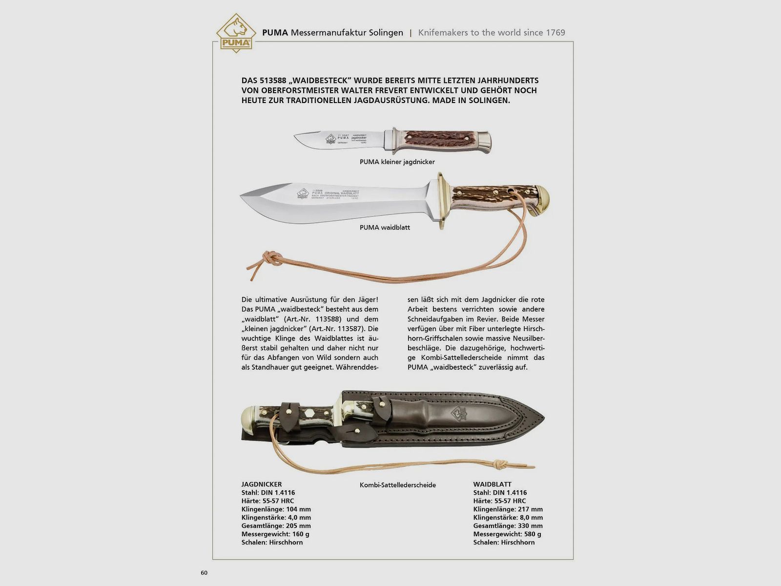 PUMA-Werk Sammlerhandbuch 2025