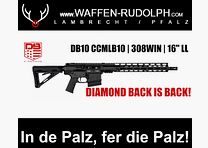 Diamond Back Firearms AR10 halbautomatische Büchse, Kaliber 308Win 16" Aus den USA, der absolute Preisknaller im AR-März