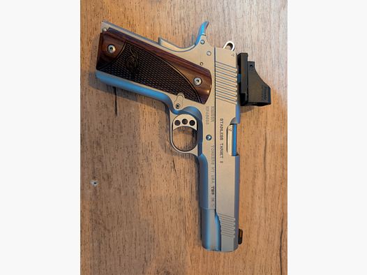 Kimber 1911 Edelstahl Target II Komplettpaket