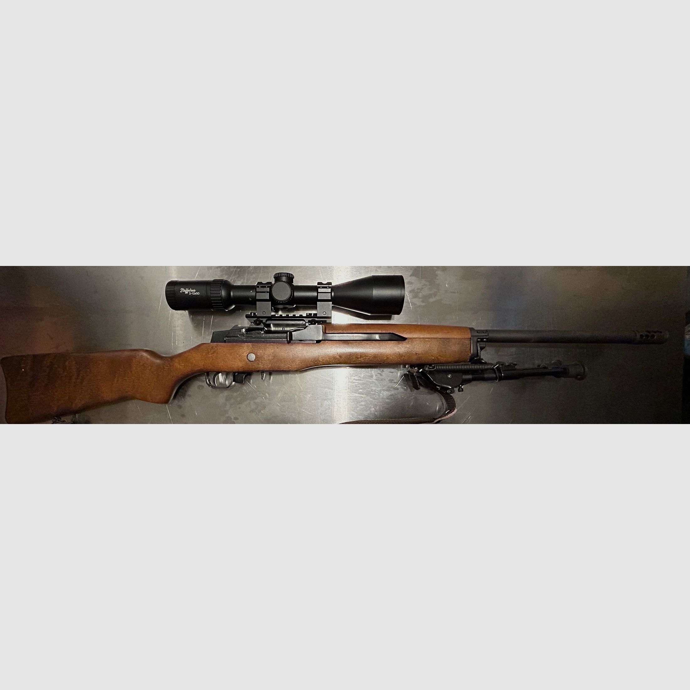Ruger Mini14 incl. mount and scope