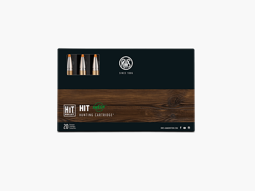 RWS HIT Green Kal.30-06 165gr