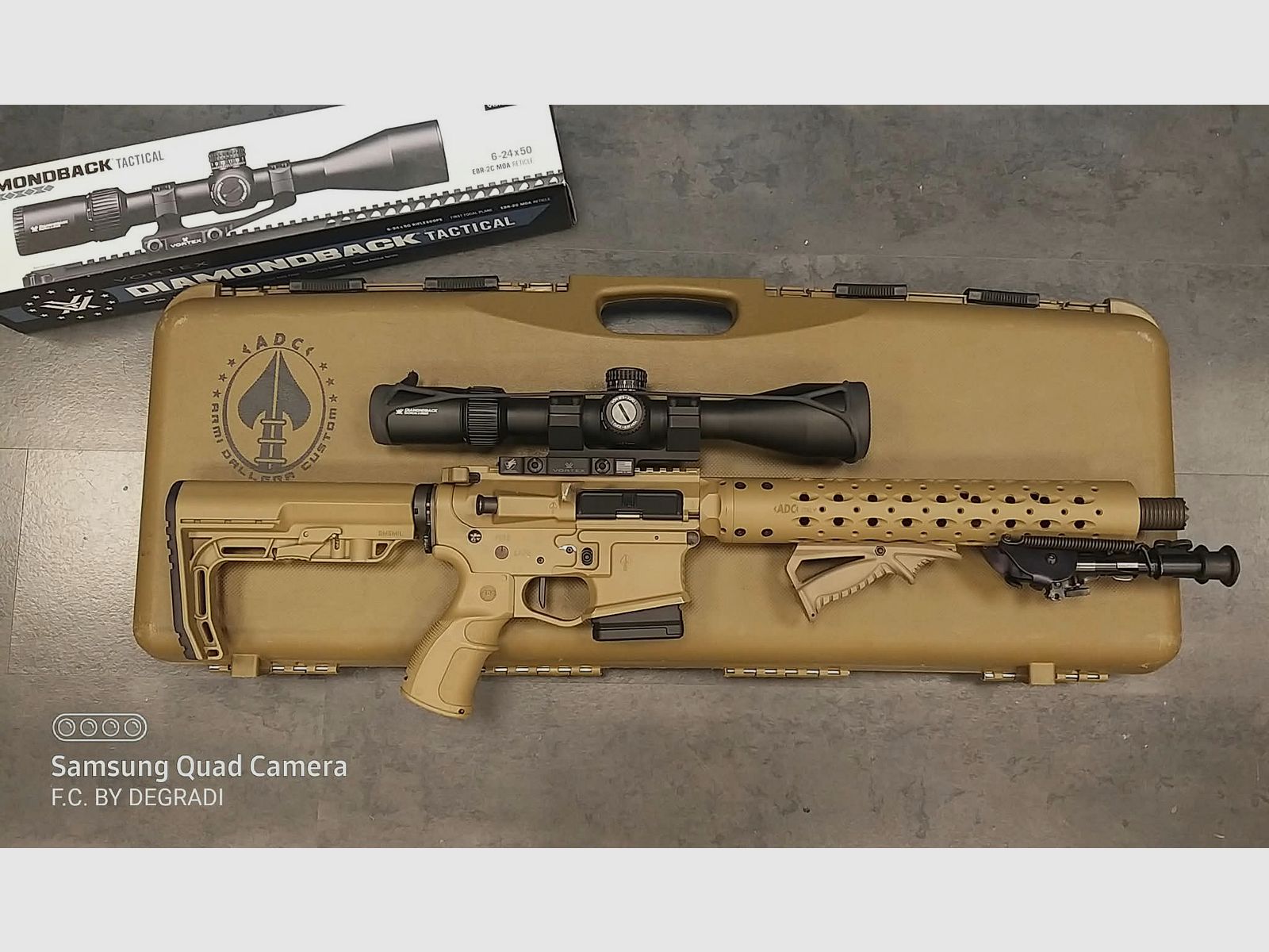 ADC CUSTOM MOD. SWAT CERAKOTE CALIBRE 223 REM., imagen 5 de 5