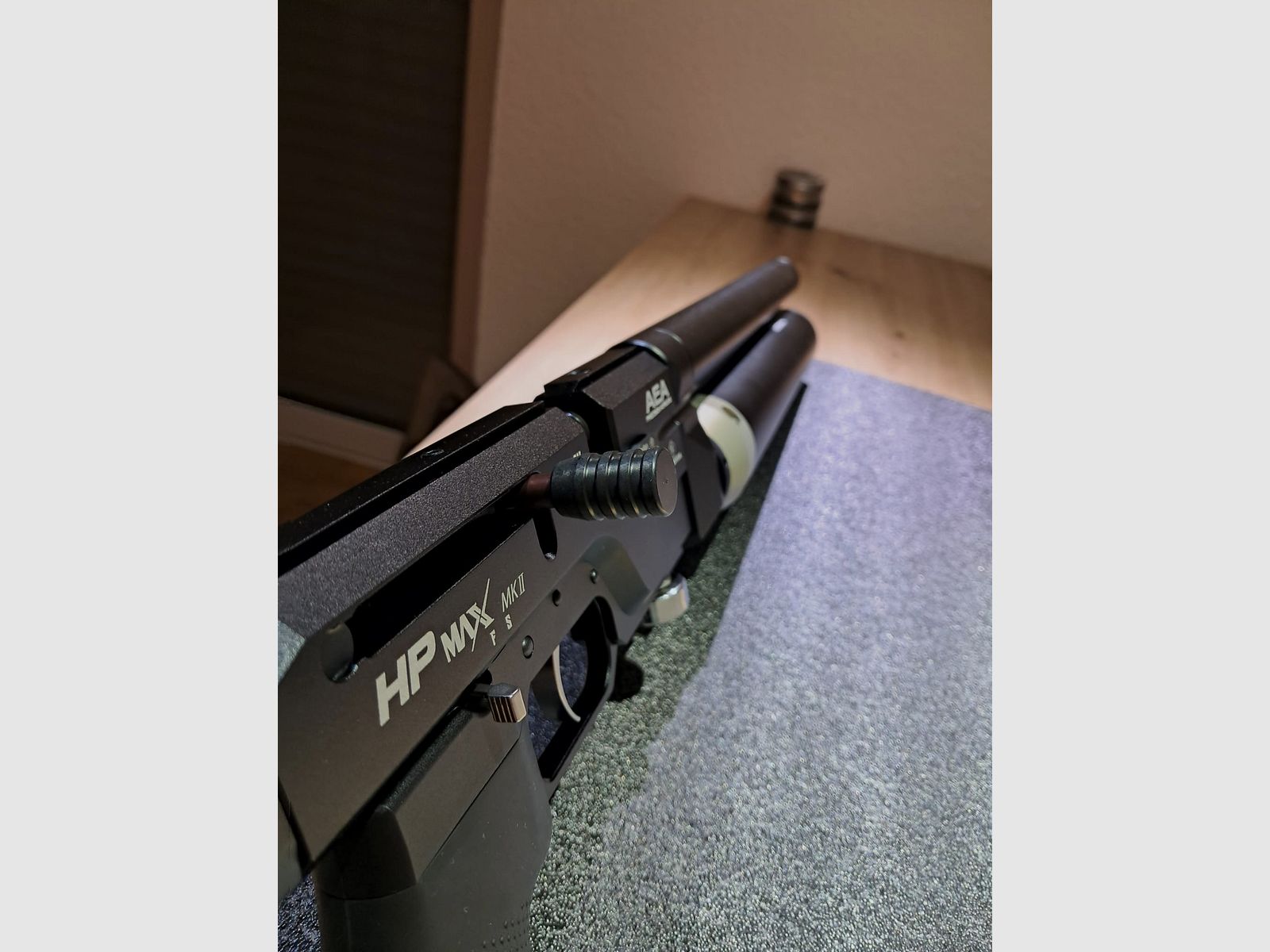 AEA HP Max MK2 – neuwertiger Zustand – inkl. Zubehör & Export-Kit Luftgewehr