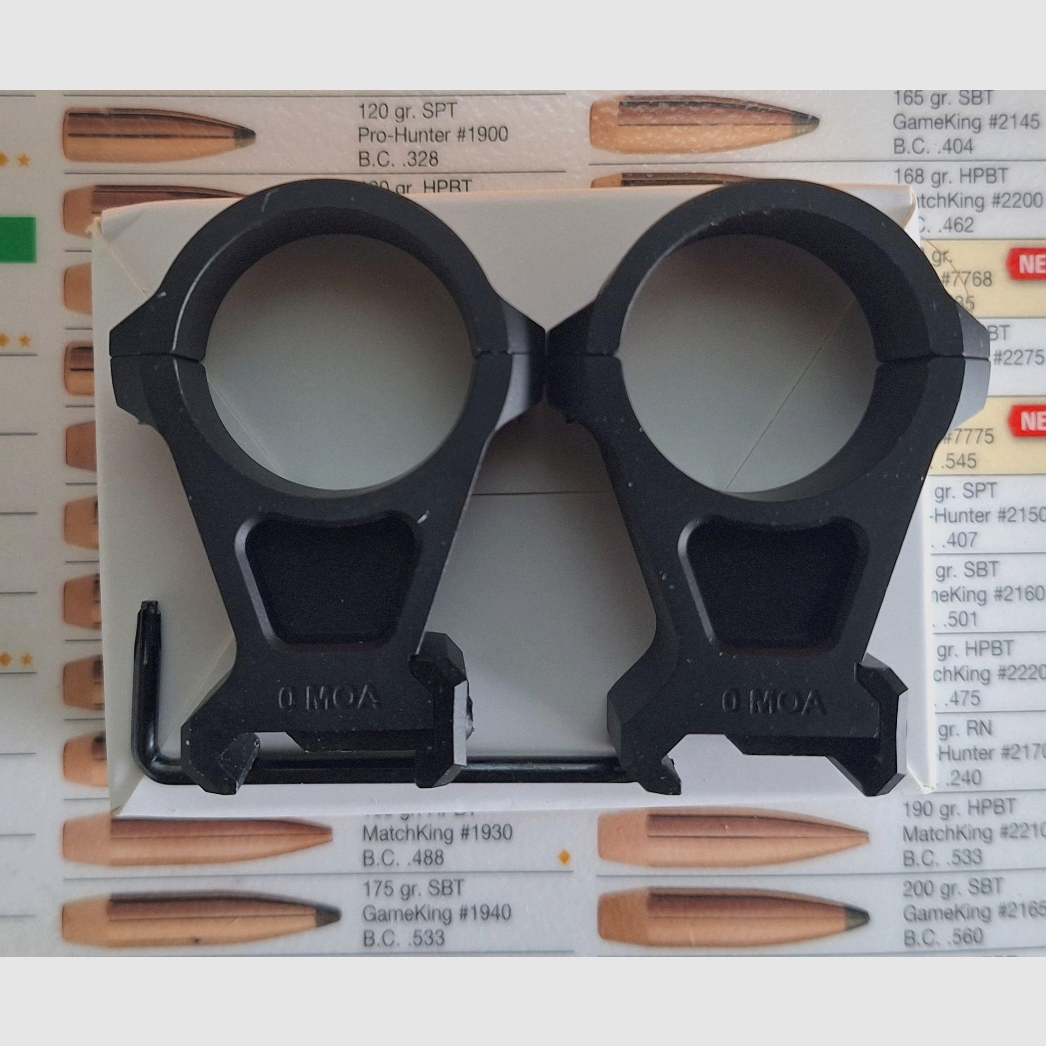 Meopta mounting rings 30mm