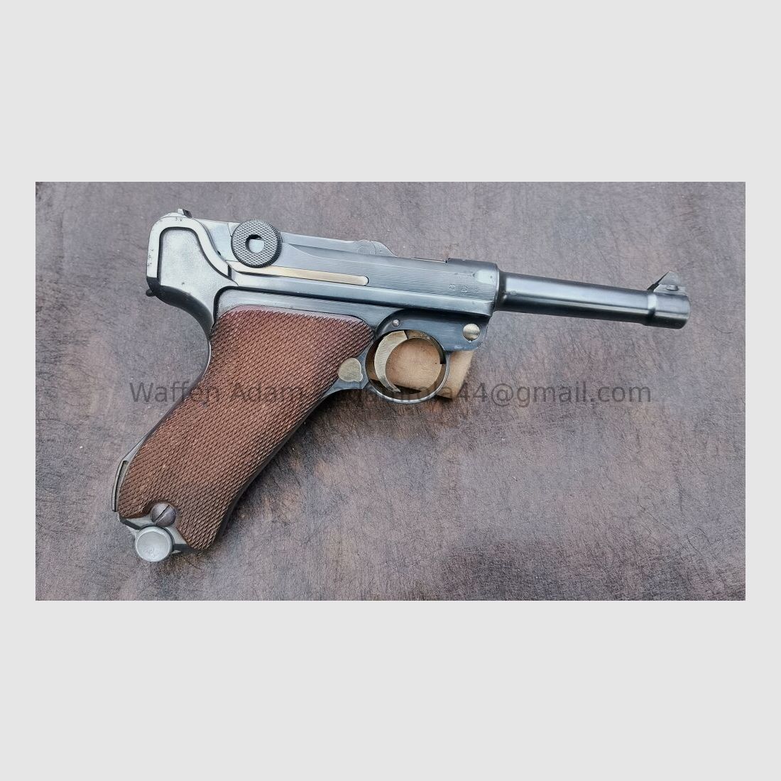 Mauser P.08, S/42 1936 gültiger Beschuss