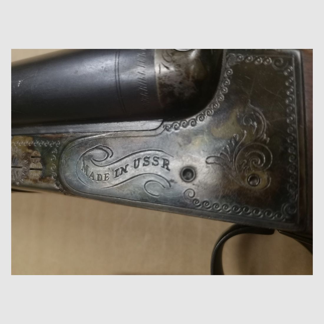 Double-barreled shotgun Brigand 12/70