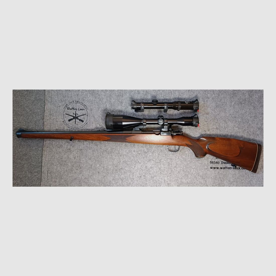 CZ BRNO Frankonia 98er Stutzen mit zwei ZF + Rückstecher Abzug