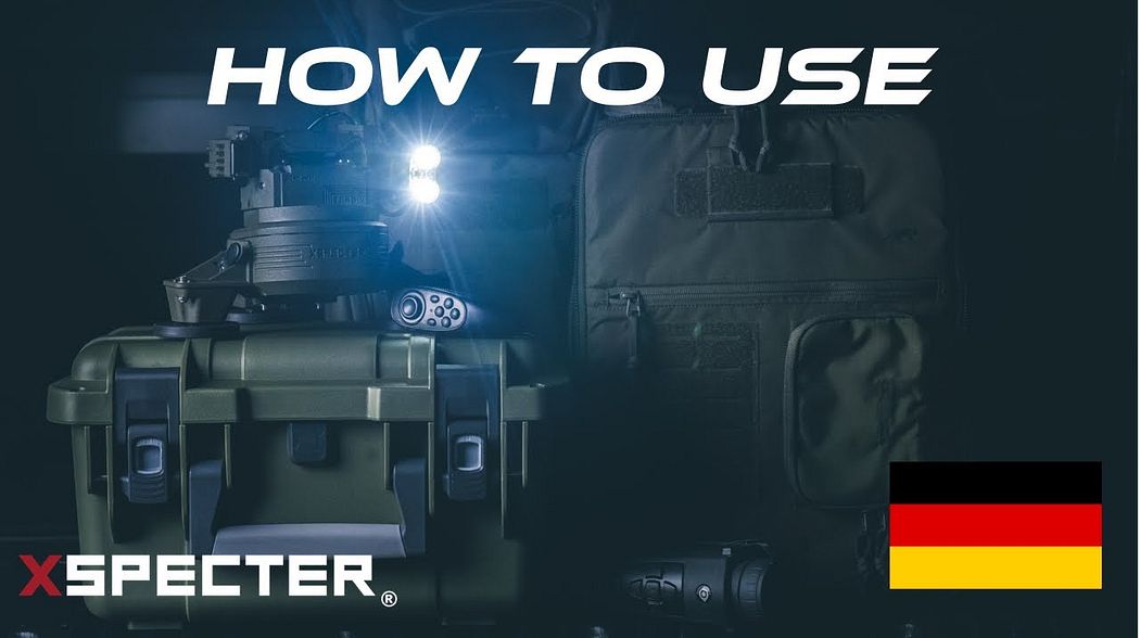 XSPECTER® CROW SERIES - HOW TO USE_DE