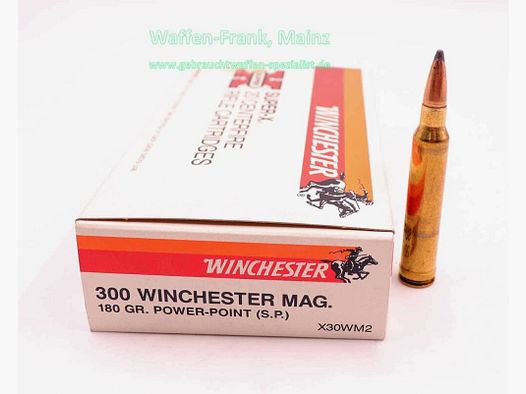 Winchester - USA Büchsenpatronen .300WinMag