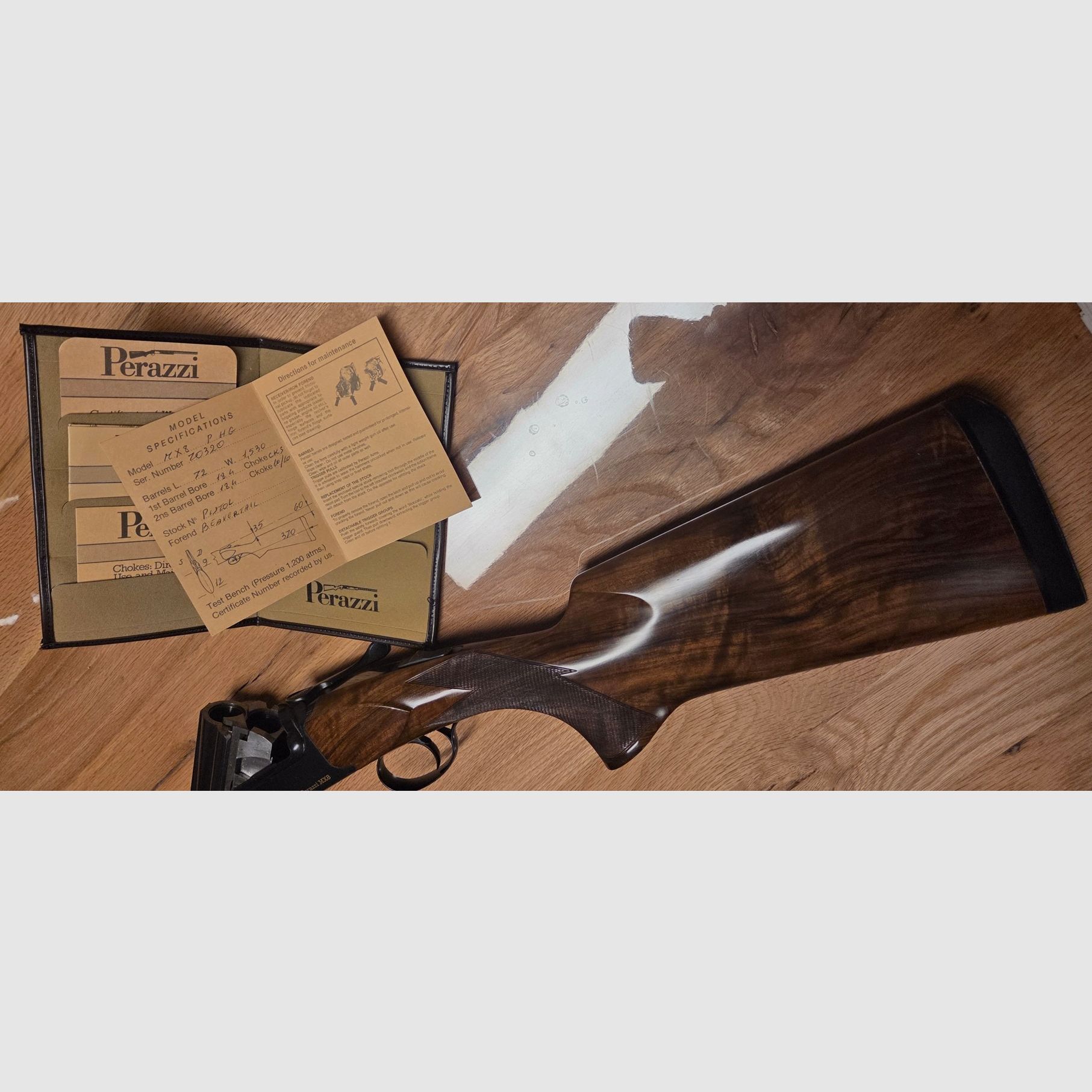 Perazzi MX8 - Top condition - interchangeable chokes -