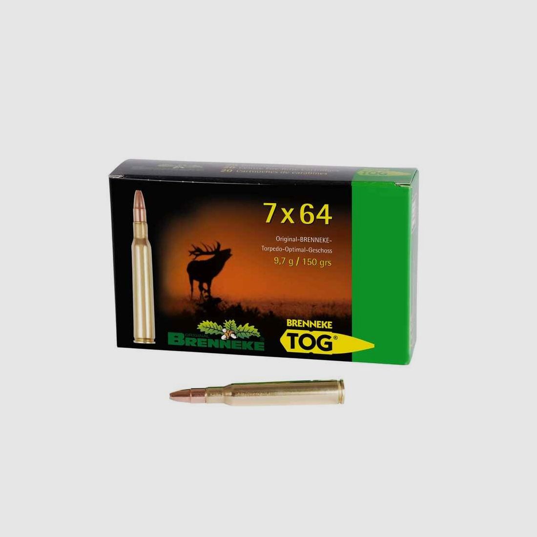 7x64 TOG 9,7g/150grs. Brenneke
