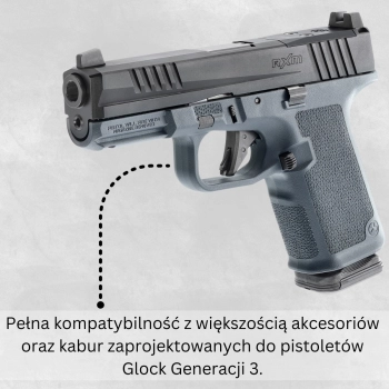 Ruger RXM FS 4,5" - OR TB - Grey kal. 9x19, zdjęcie 16 z 16