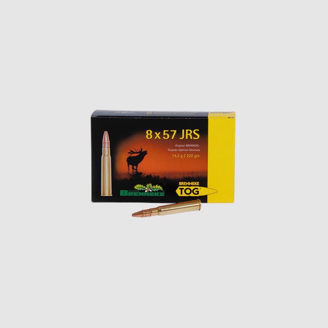 Brenneke 8x57 IRS 220GR TOG 20 patronen