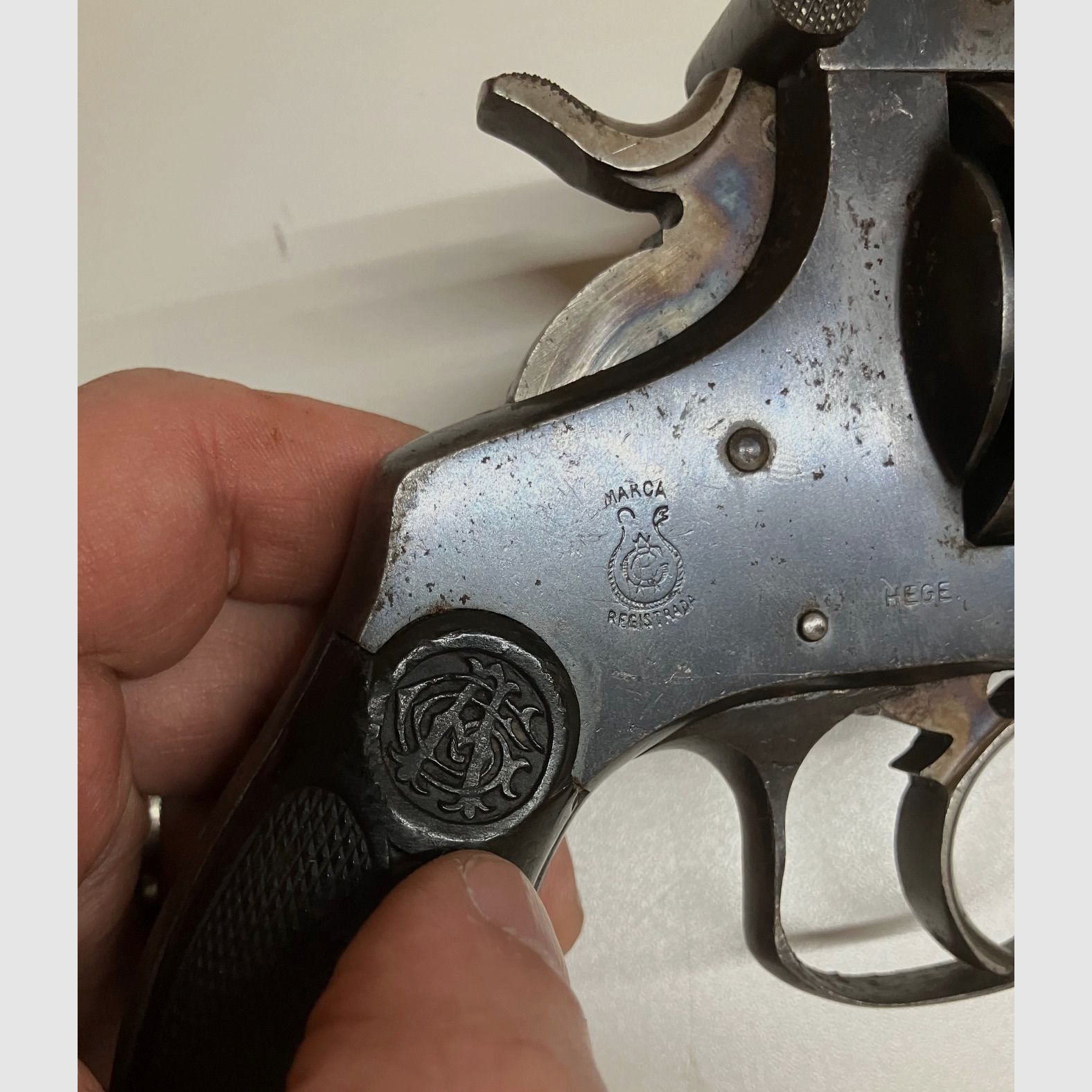 Eibar / Webley Revolver .455 "Pistola, Patrón Antiguo, No.1 Mk.I" 1. Guerra Mundial