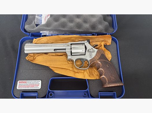 Smith u. Wesson Matchmaster 6" stainless matt Kaliber .357Mag