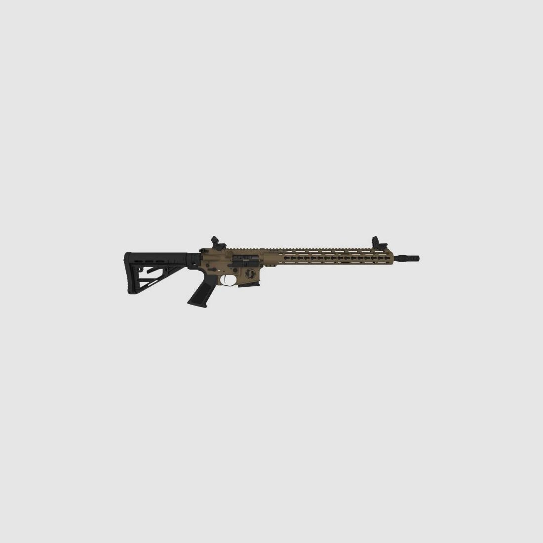 SCHMEISSER Selbstladebüchse Mod. AR15 Dynamic L FDE 16,75' .223Rem    Slim M-Lok lang