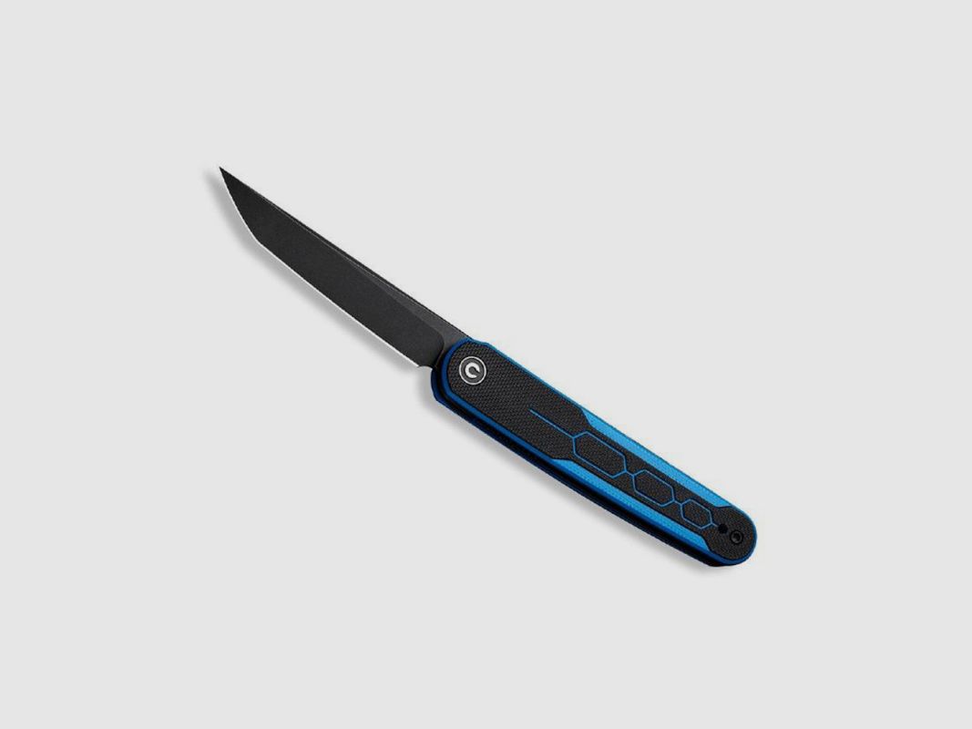 COLTELLO CIVIVI KWAIQ G10 NERO/BLU BLACKWASH