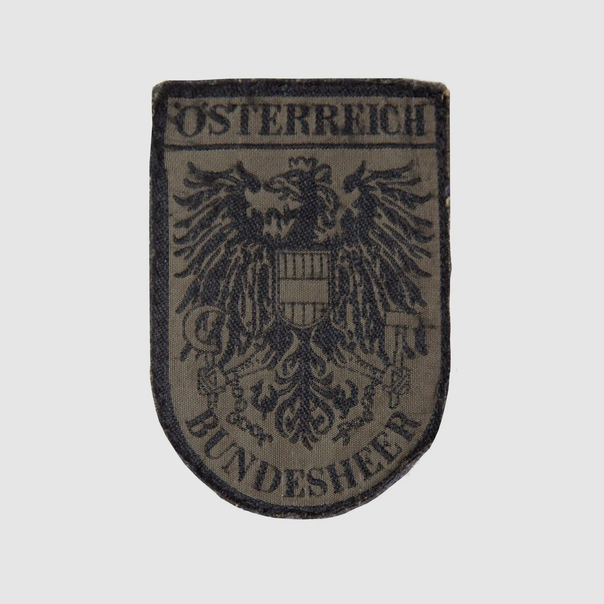 Österreichisches Bundesheer Österreichisches Bundesheer ÖBH Nationalitätsabzeichen Bundesheer gewebt gebraucht