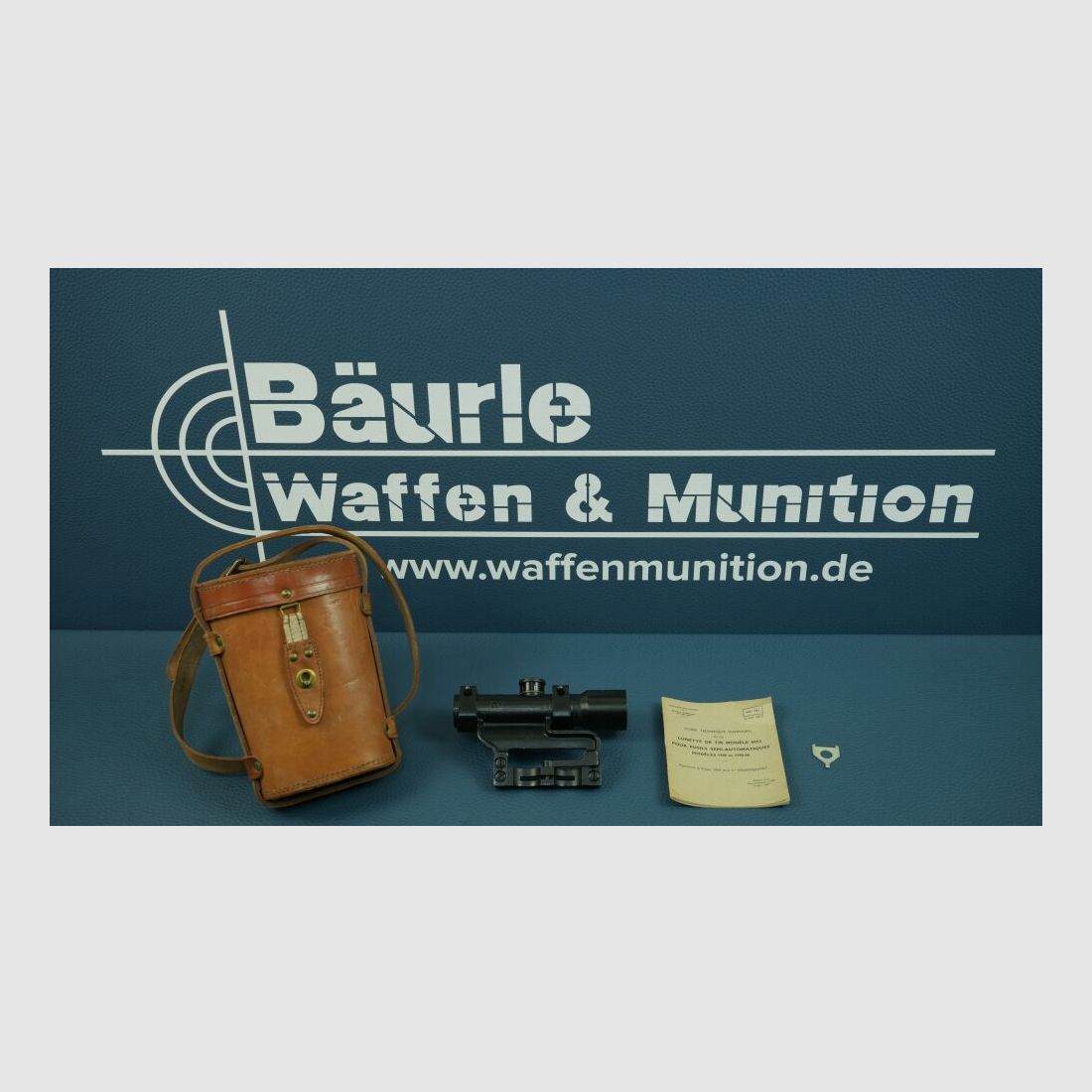 OPL APX L806 "Lunette de tir modèle 1953" dans un étui
