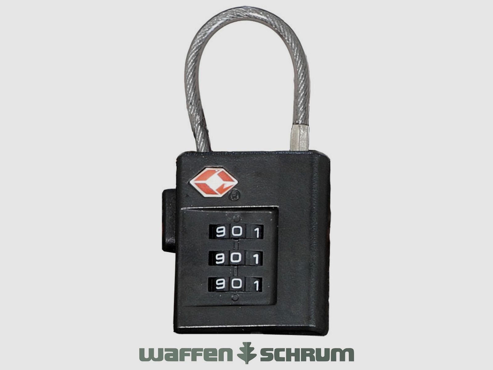Zahlenschloss TSA System zum Einhaken