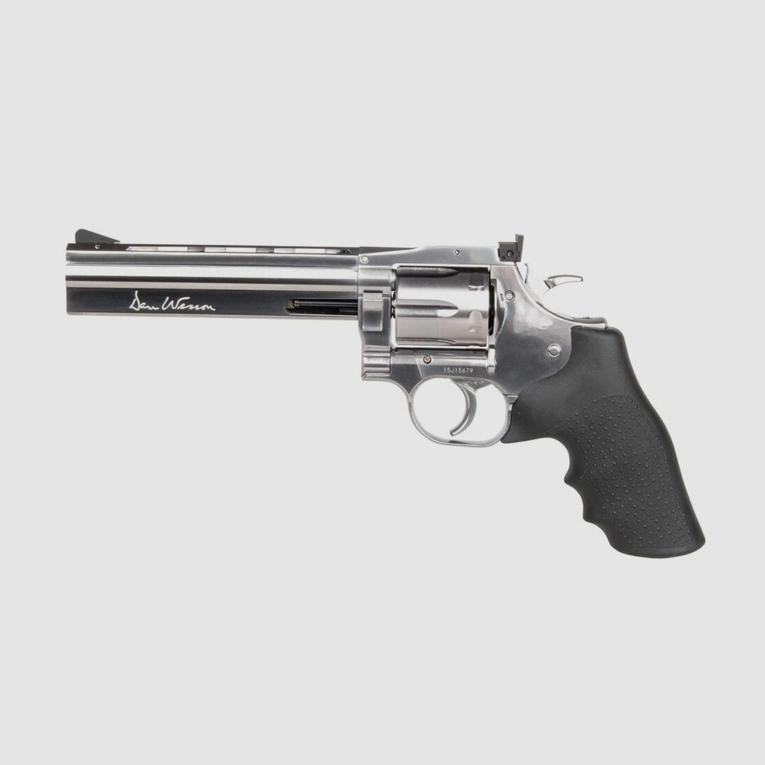 Dan Wesson 715 6" Silber 4,5mm BB Druckluft Co2