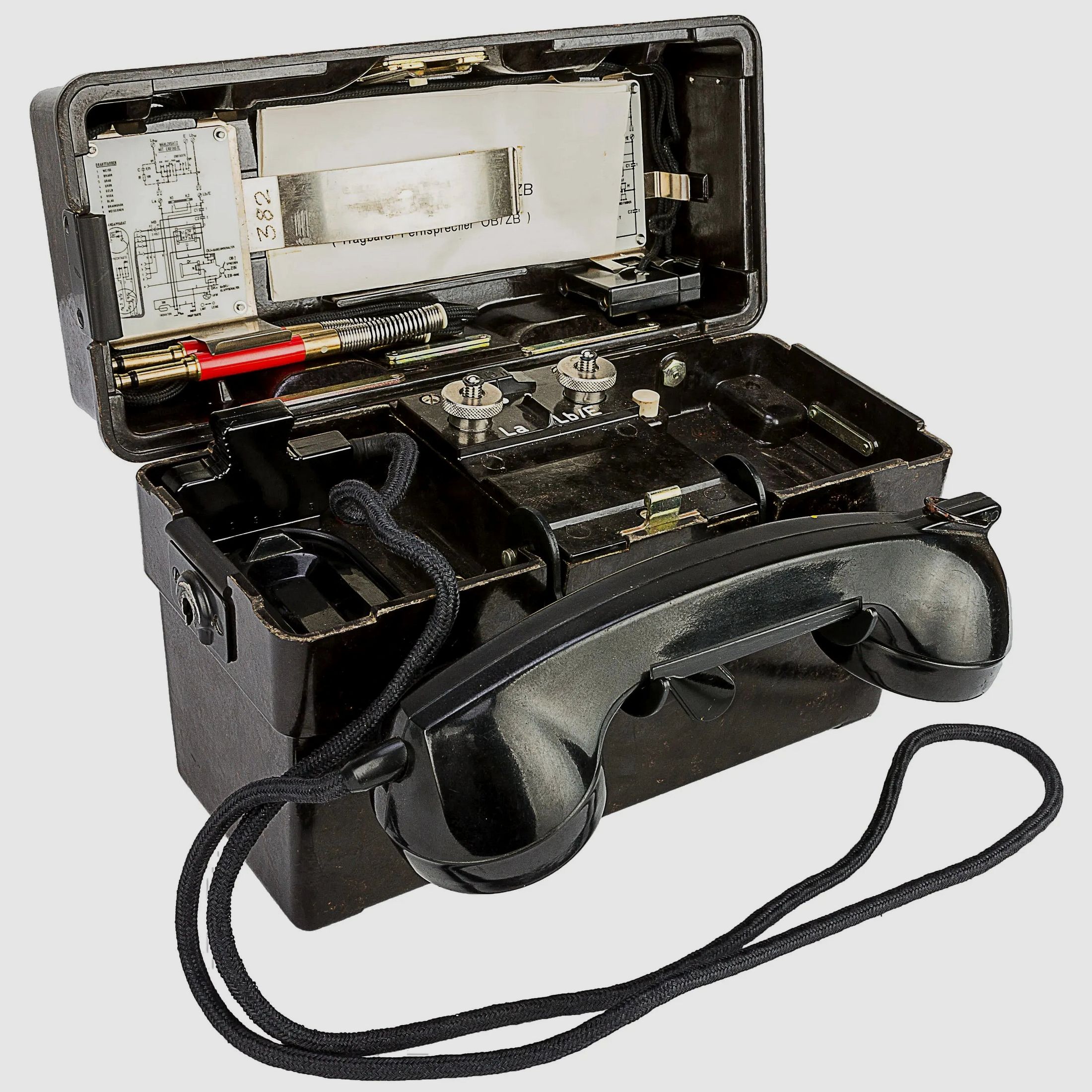 Bundeswehr Original BW Feldtelefon gebraucht